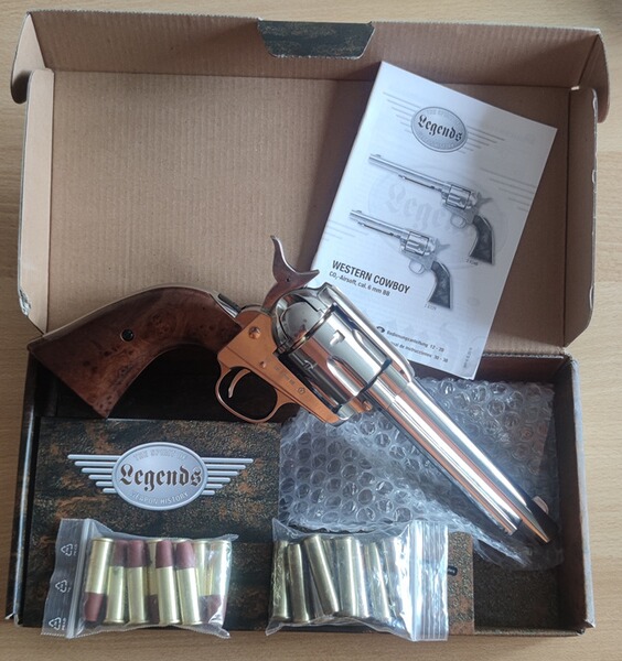 Legends Western Cowboy 5,5 Zoll Vollmetall Softair CO2 6 mm BB