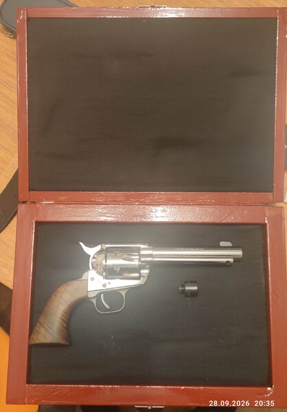 Weihrauch SAA 1873 CHROM 9 mm RK PTB 702