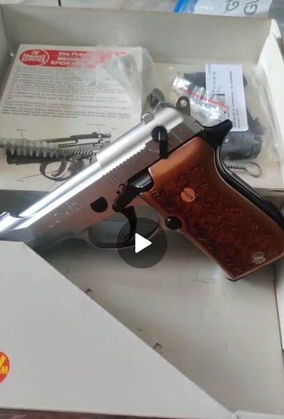 Weihrauch HW 94nickel PTB 855 neuwertig mit ovp