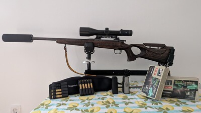 Mauser M12 Max 8x57IS (Handspannung, mit Picatinny Schiene, dicker Lauf)