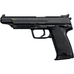 Pist. H+K USP Elite brüniert, .45 ACP