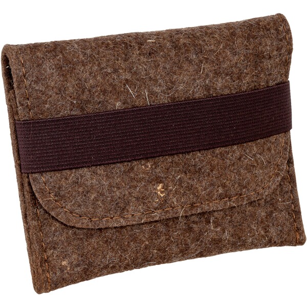 Patronenetui Filz für 2 Schrot-/4 große Kugel-/5 kleine Kugelpatronen