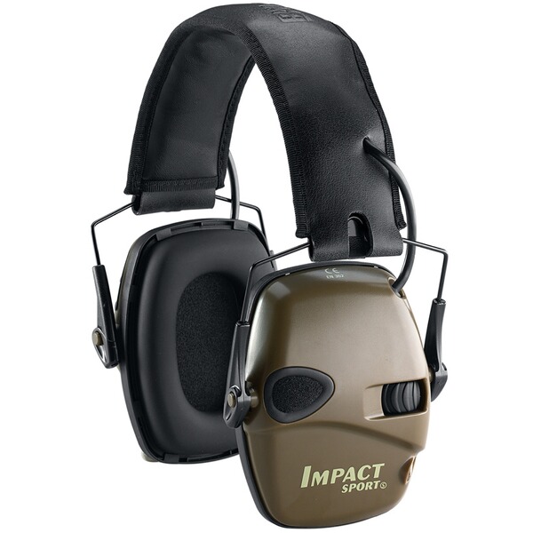 Gehörschutz HowardLight Impact Sport oliv