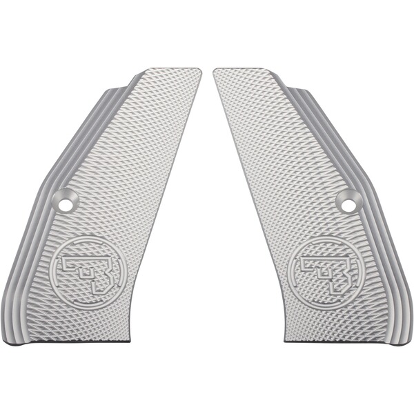 Griffschalen Alu Silver SP01 lang ohne Jetfunnel