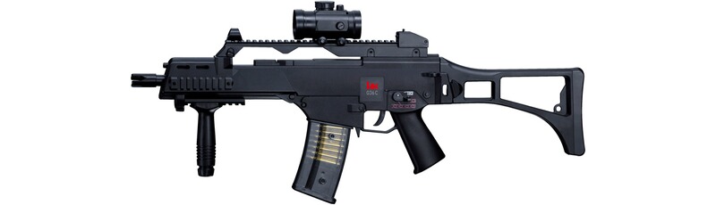 Airsoft Gewehr H+K G36C Kaliber 6mmBB elektrisch