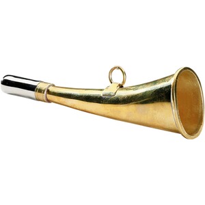 Rufhorn Messing, 16cm