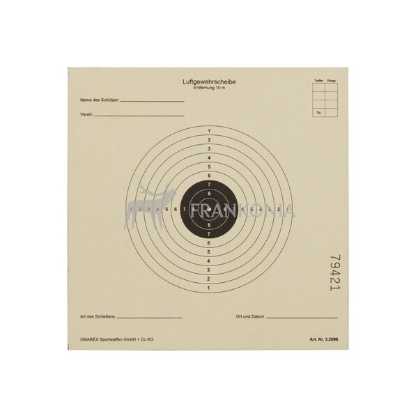 Scheiben Umarex 14x14cm 1000 Stück