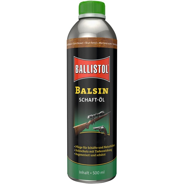 Schaftöl Balsin dunkelbraun 500ml