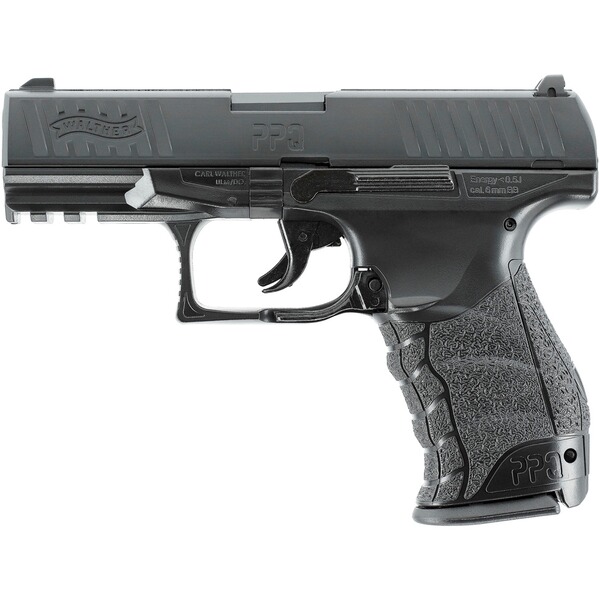 Airsoft Pistole Walther PPQ Kaliber 6mMBB Metallschlitten Federdruck