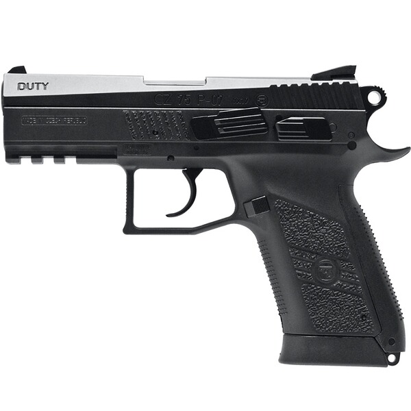 C02-Pistole CZ75 P-07 Duty Kaliber 4,5mmBB Blow Black