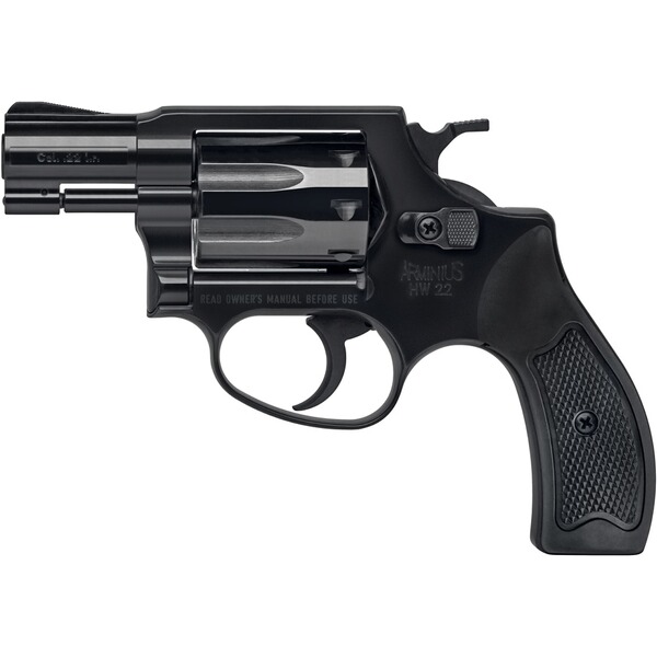 Revolver Weihrauch HW 22 2' brüniert Kaliber .22 lfB