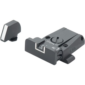 Visier + Korn LPA,SPR,Glock,White Outlin