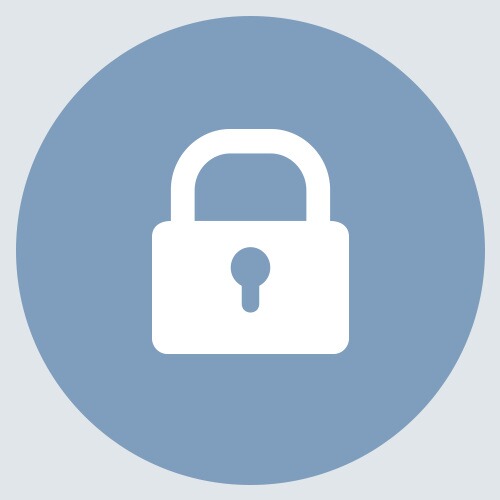 Sicherheitsschloss Icon
