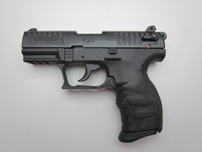 walther p22 with threaded barrel